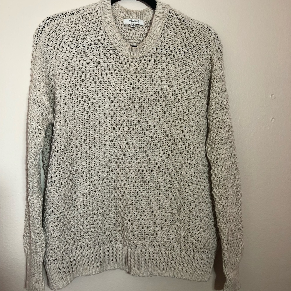 Madewell Crewneck Cotton Sweater